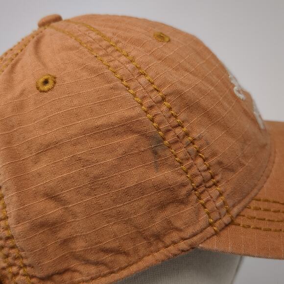 Champions Of Optimism Slideback Hat Brown One Size Solid Life Is Good - Picture 6 of 10